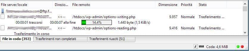 trasferimento file