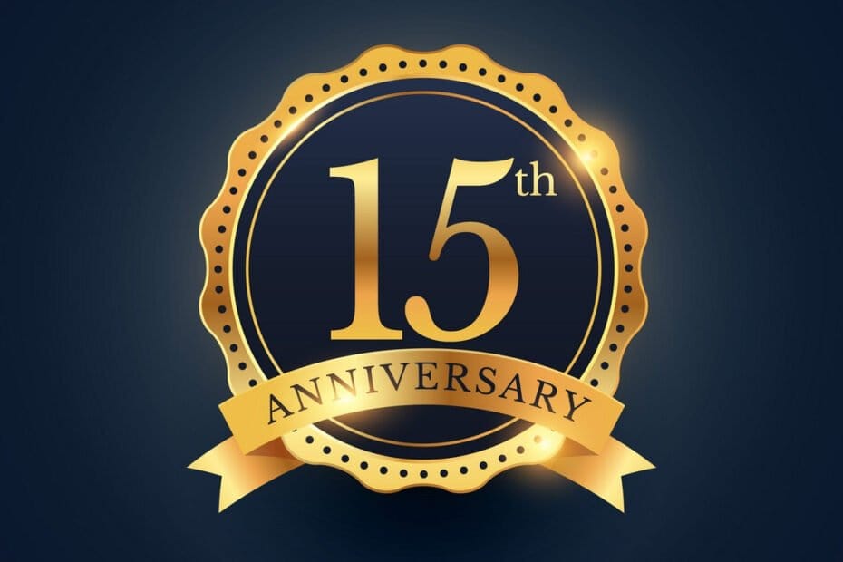 WebePc anniversario 15 anni