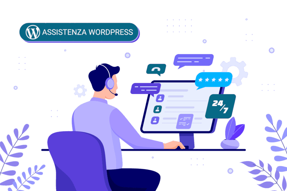 come contattare assistenza wordpress