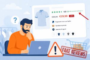 WebePc dal 2009 Web, WordPress e SEO 8 copertina ecommerce fake reviews 1200